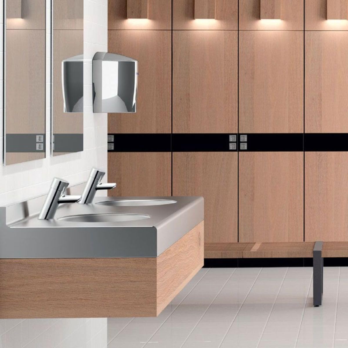 Mitigeur de lavabo temporisé Tempomix DELABIE F3/8 + robinet d'arrêt - 795000