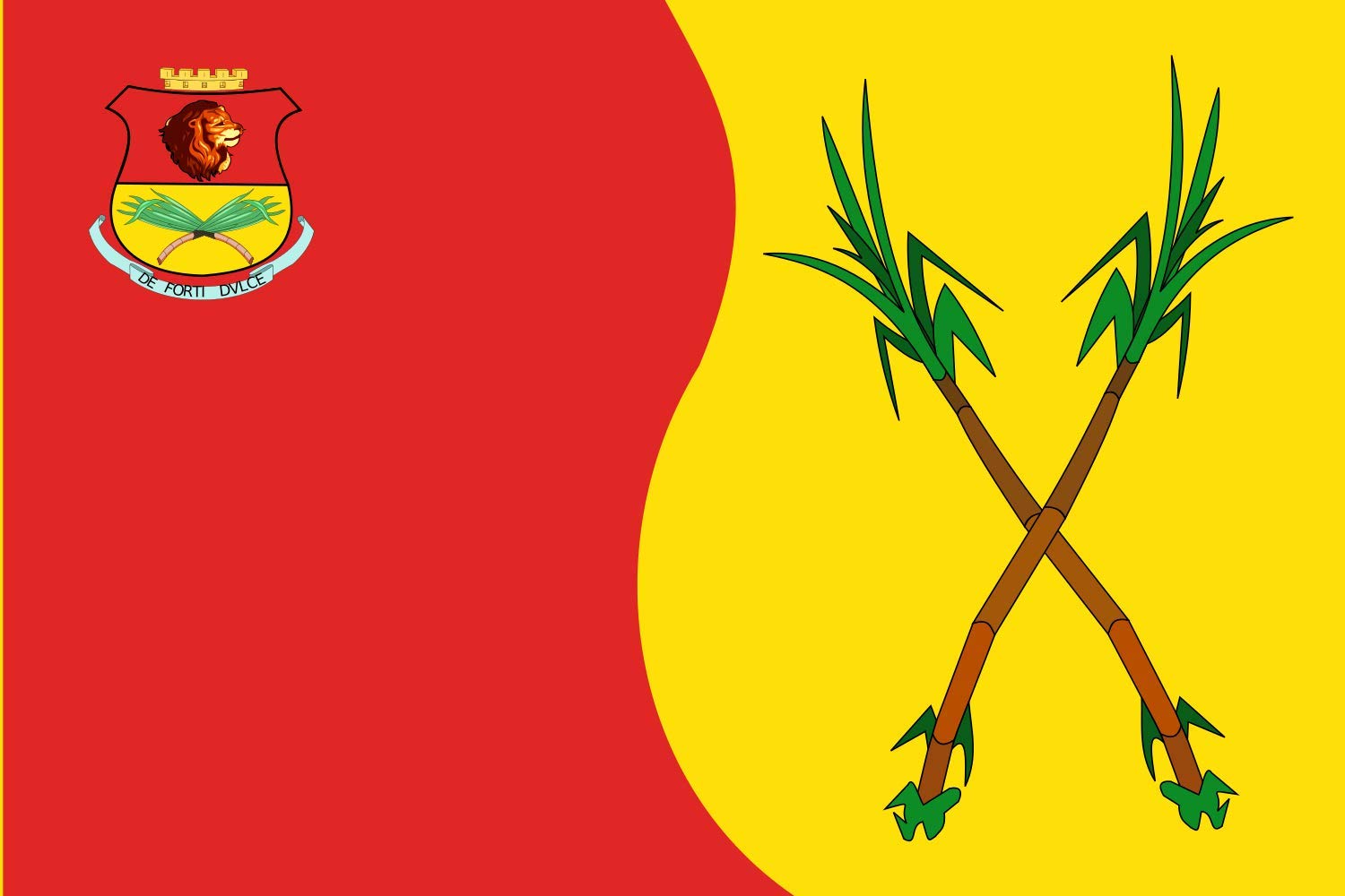 Drapeau Campo Elías de qualité supérieure avec finitions renforcées pour mât