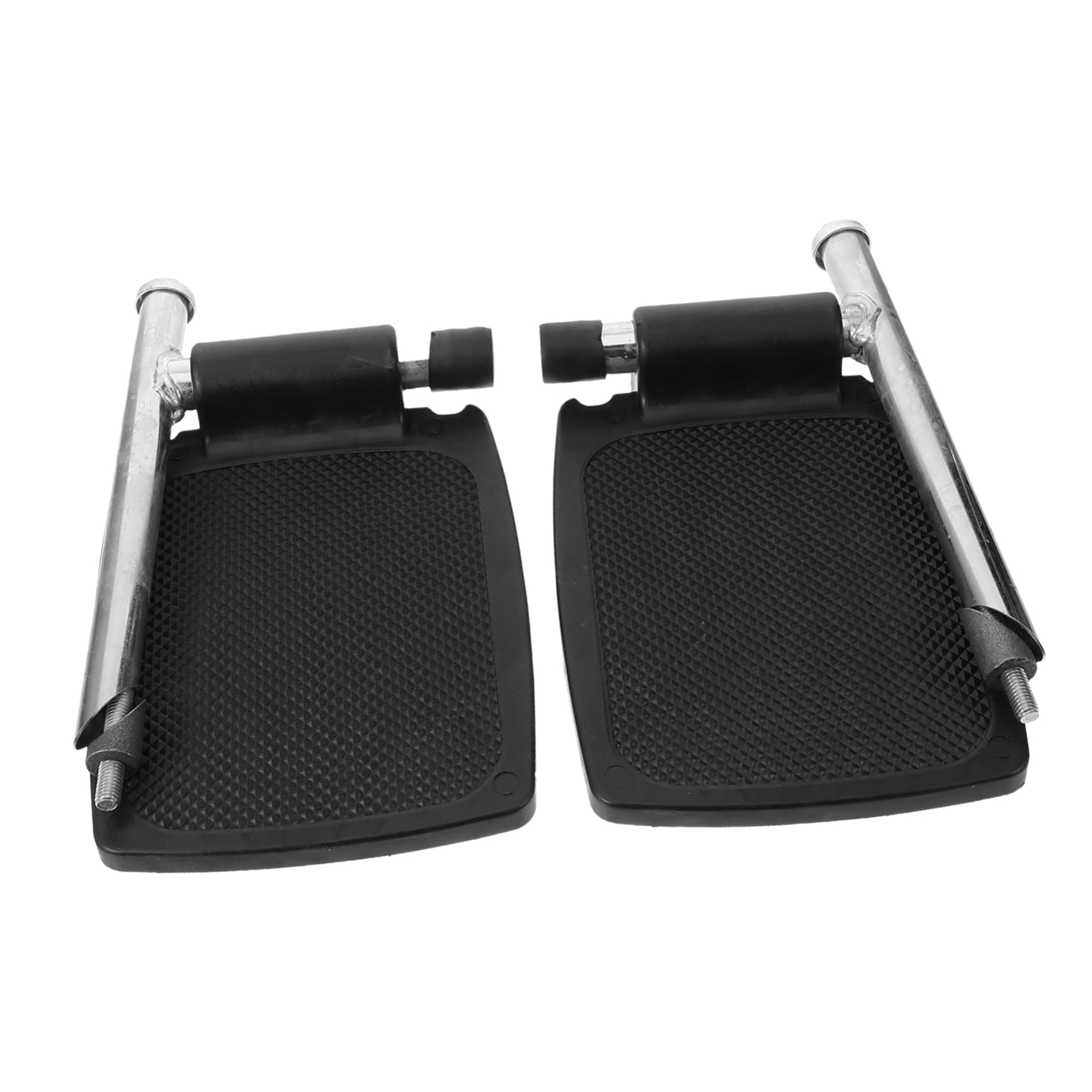 Happyyami Reposapiés Reemplazables para Sillas de Ruedas Pedales de Aluminio Ligero Accesorios para Reposapiés Instalación Rápida y Soporte Ergonómico para Usuarios de Sillas de Ruedas