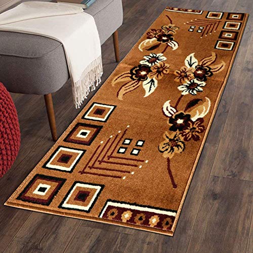 Image of Shanno Carpet Modern Bcf Carpet for Home Living Room Size(1.5x5 Feet) Color Beige