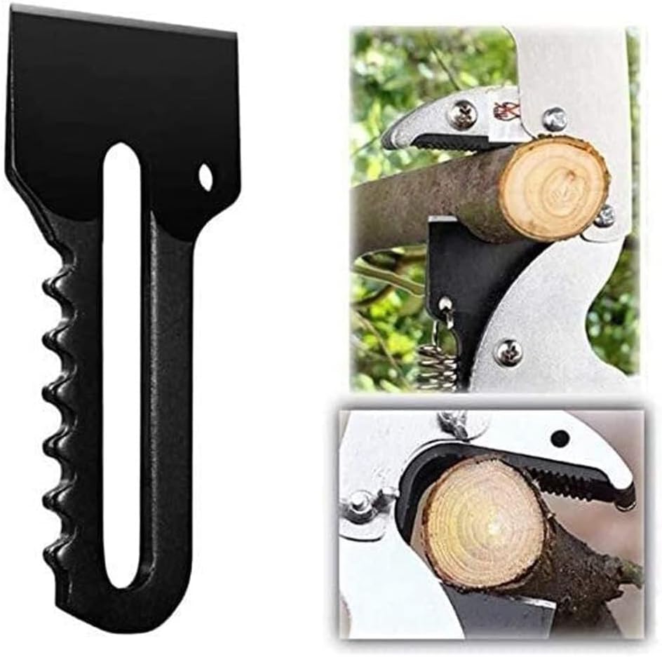 Professional Telescopic Pole Saw 18FT/5.4M, Extendable Tree Pruner with SK5 Blade & Lopper Head for Branch Cutting