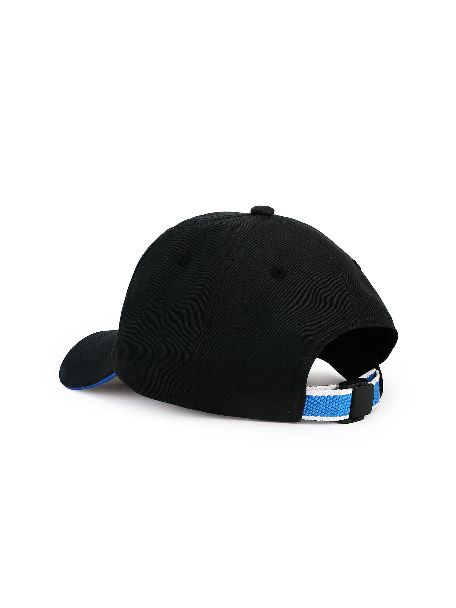 XYXX Czapka baseballowa unisex, bawełniana czapka z diagonalu IntelliEaze z regulowanym paskiem, Podziałka czarna, rozmiar uniwersalny