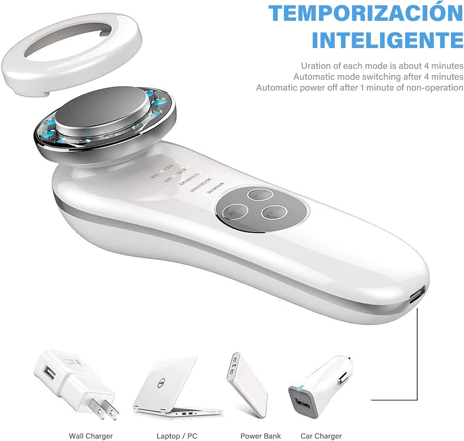 R A Products Radio Frequency and Ultrasound Facial Device