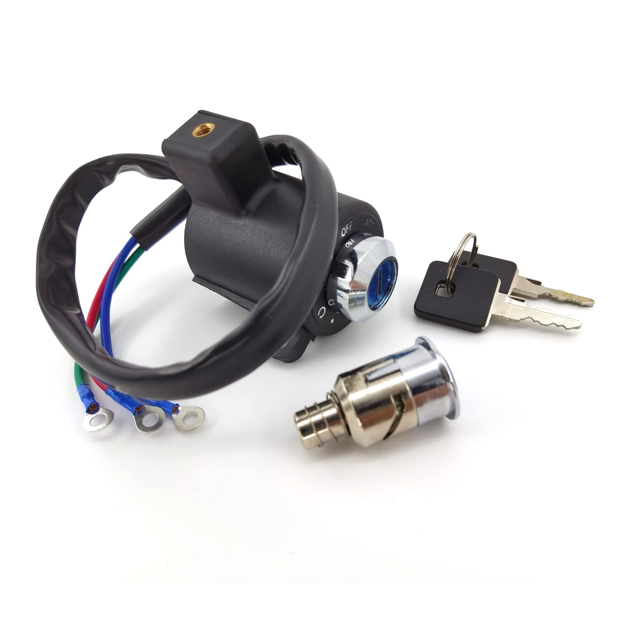 Kabel Cewka zapłonowa do Sportster XL 883 1200 1995 1996 1997 1998 1999 2000 2001 2002 2003 Motocykl Przełącznik zapłonu z 2 kluczami Motocykl Przełącznik zapłonu