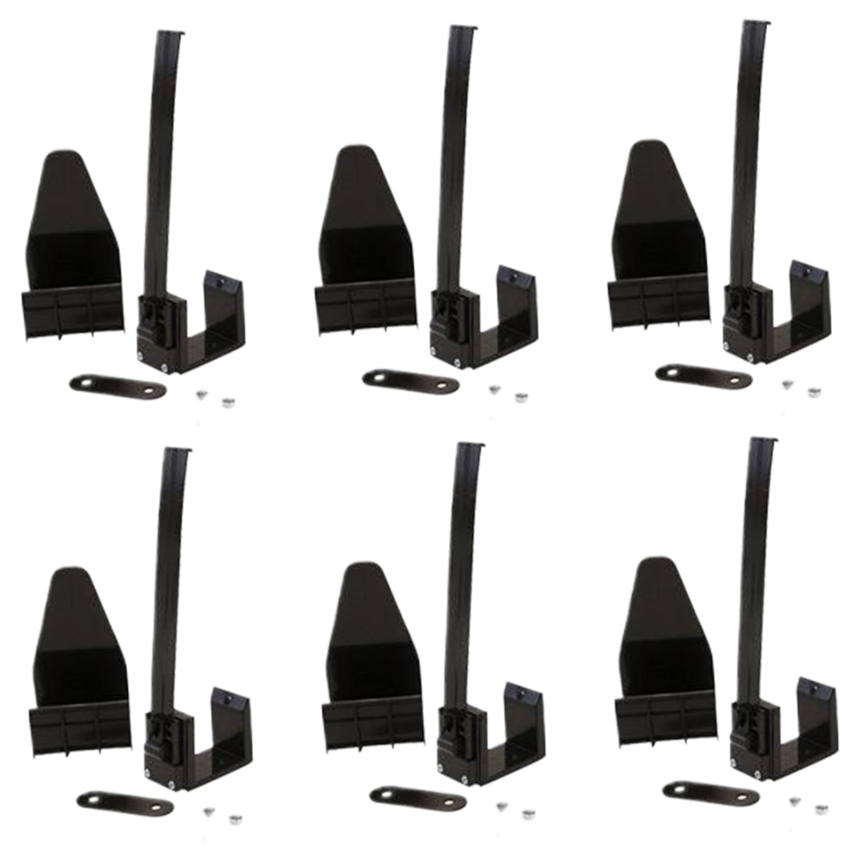 Pinces de bannière pour porte de garage à ressort anti-vent avec accessoires de pose