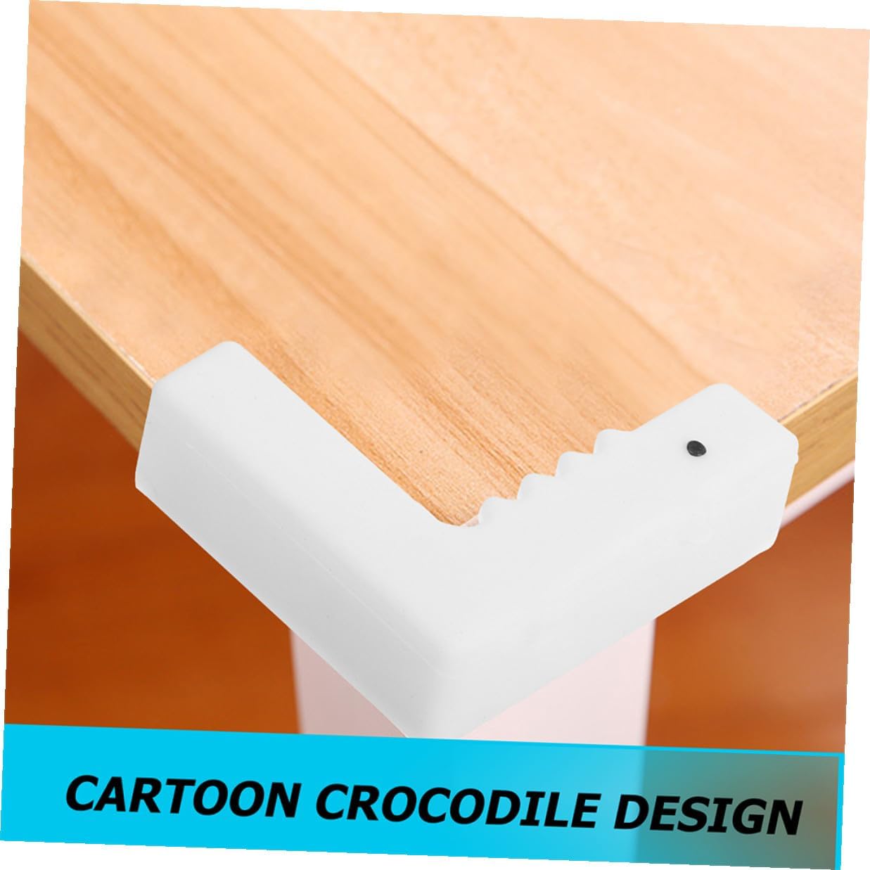 3pcs White Silicone Corner Safety Protectors and Furniture Edge Bumpers Soft Table Corner Cushions for Safety and Home Protection