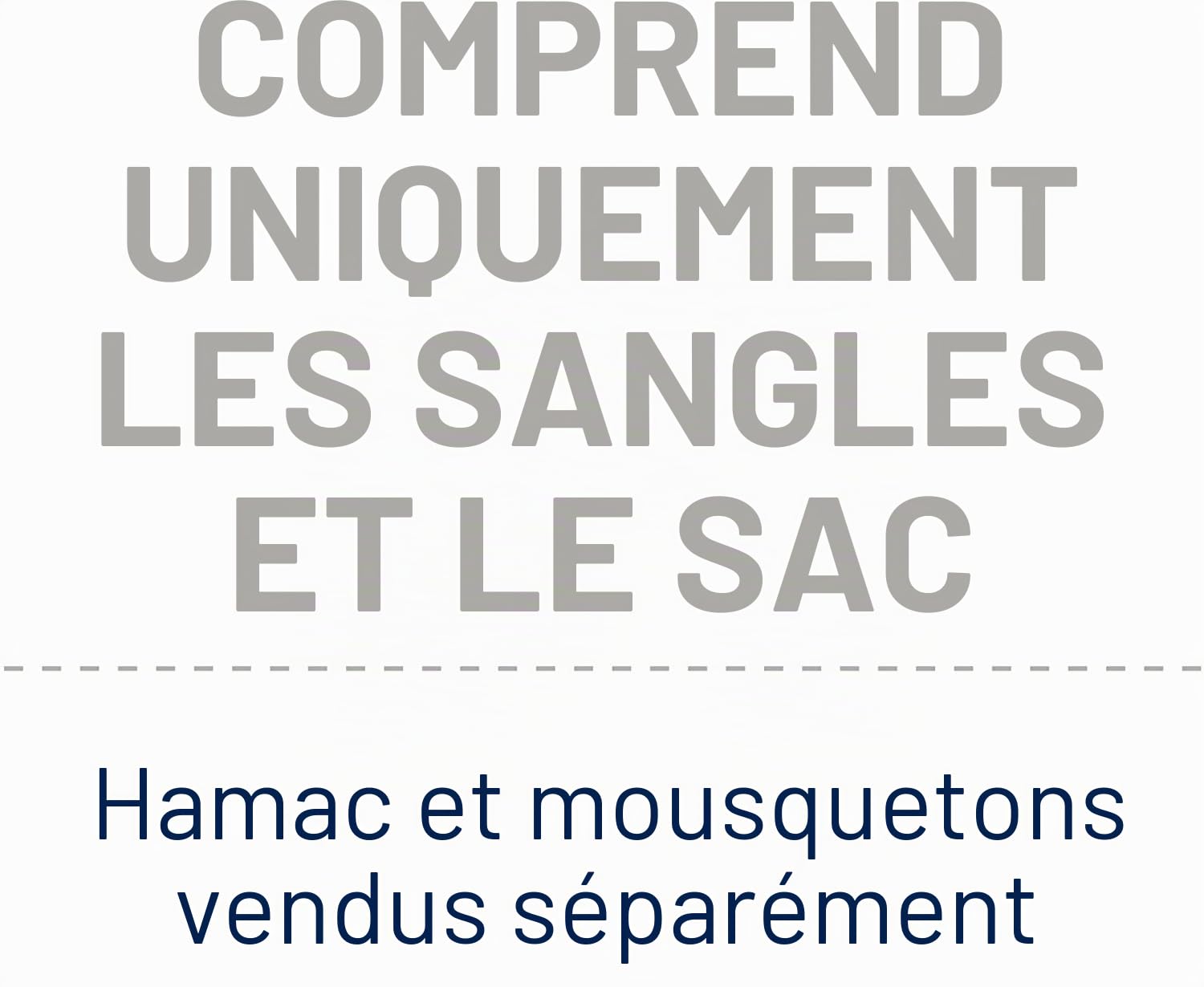 ENO Eagles Nest Outfitters Atlas Sangles pour hamac avec Sac de Rangement, capacité de Charge de 180 kg, 2,7 m x 2-3,8 cm