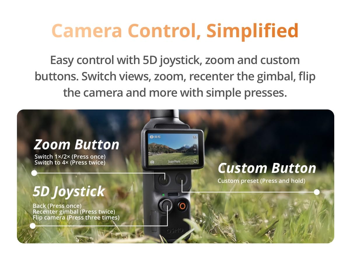 DJI Osmo Pocket 4 Creator Combo 3-Axis Gimbal Camera — Amazon image 21
