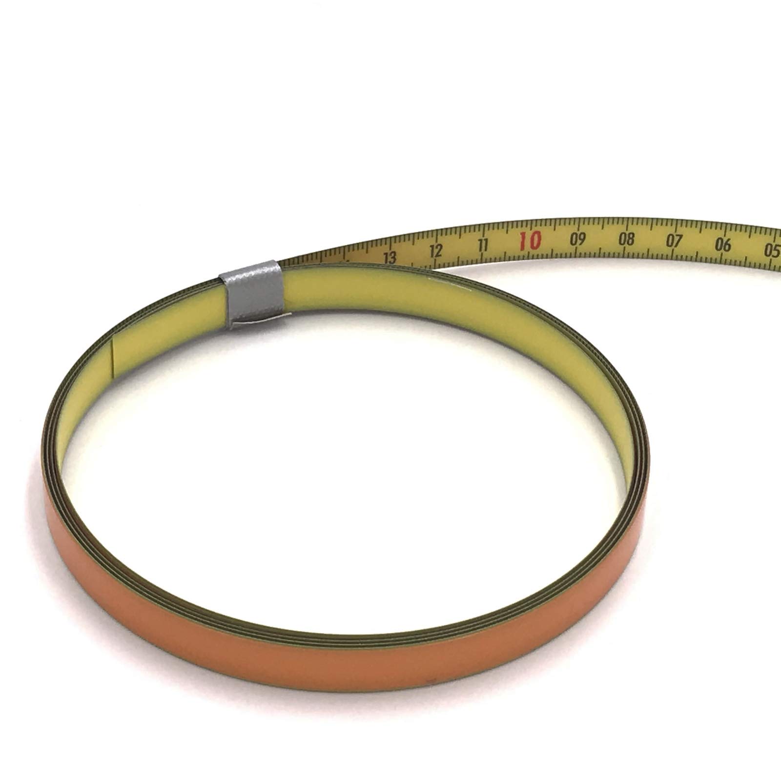 Mètre Ruban Adhésif Autocollant 5 m – Jaune Avec Revêtement En Polyamide –Numérotation Droite-Gauche – Largeur 13 Mm – Graduation Duplex–Idéal Pour Scies À Panneaux,Établis Et Machines