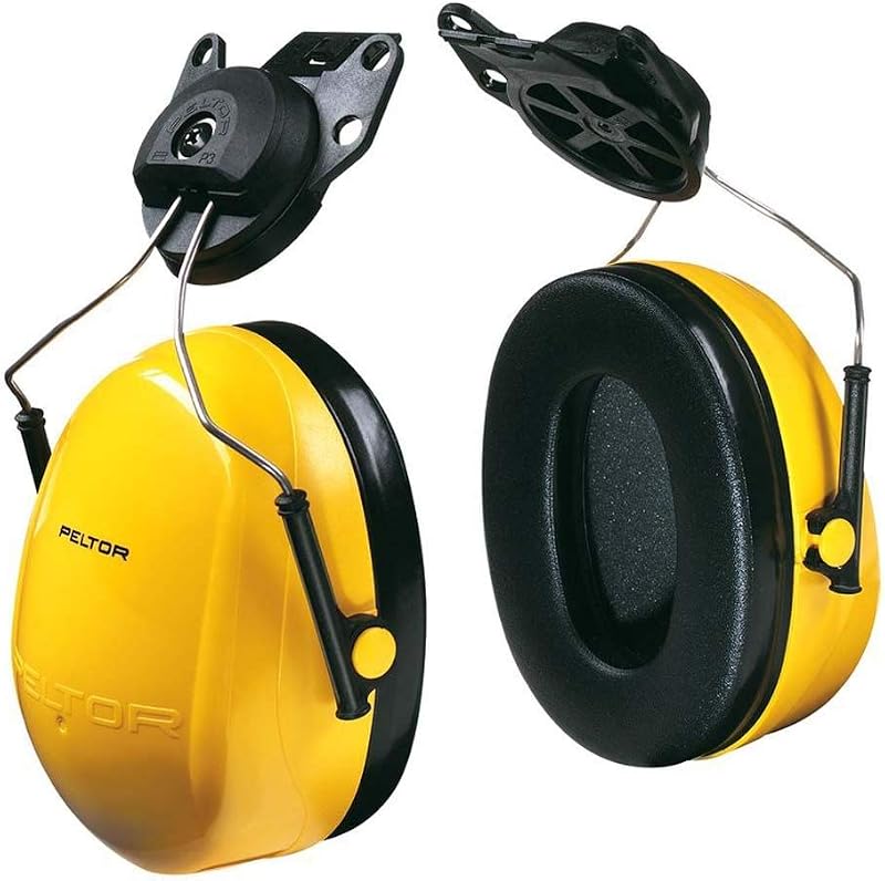 Helmet Attachable, Medium, Yellow, 1 Count (Pack of 1)