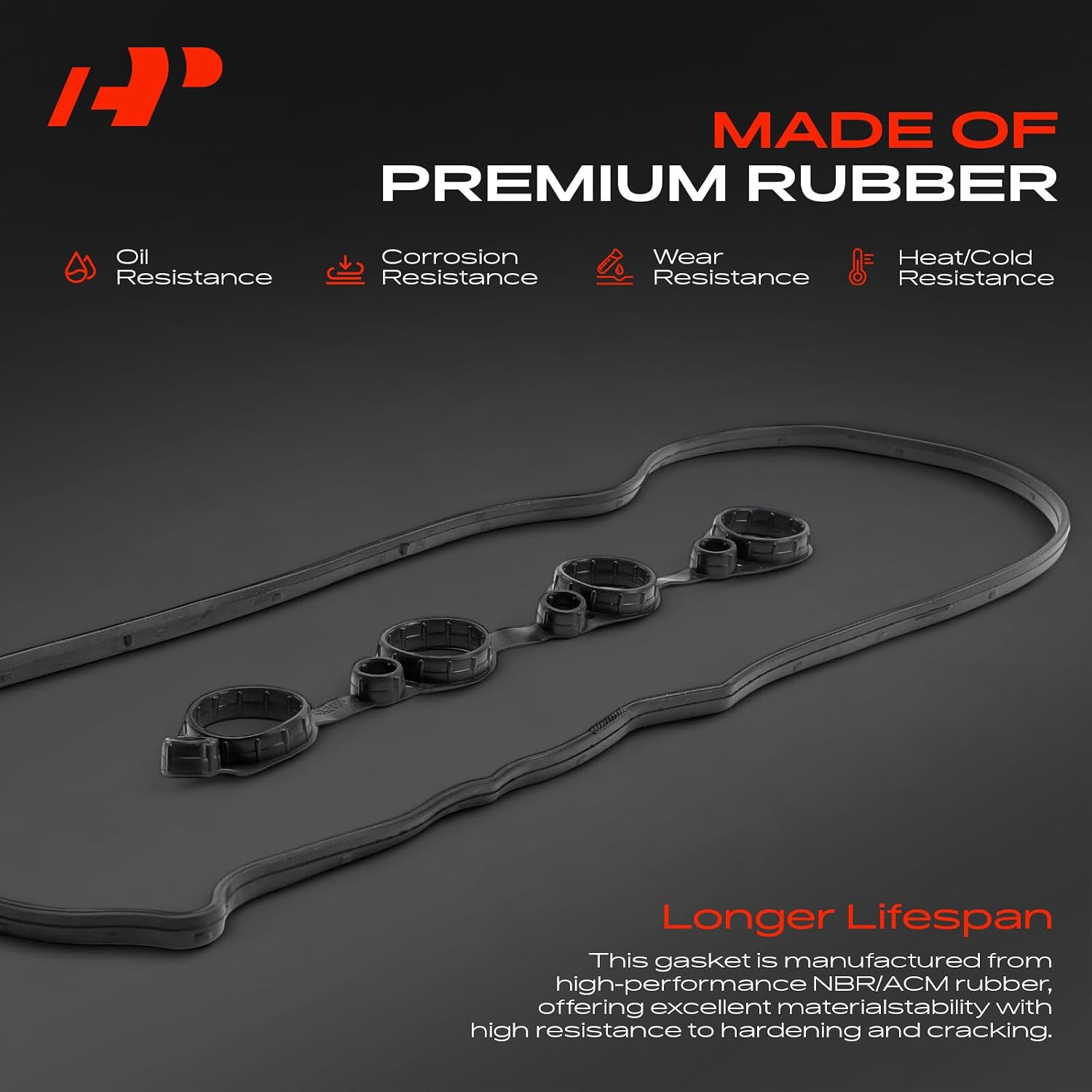 A-Premium Engine Valve Cover Gasket Set Compatible with Kia Soul 2010 2011 1.6L