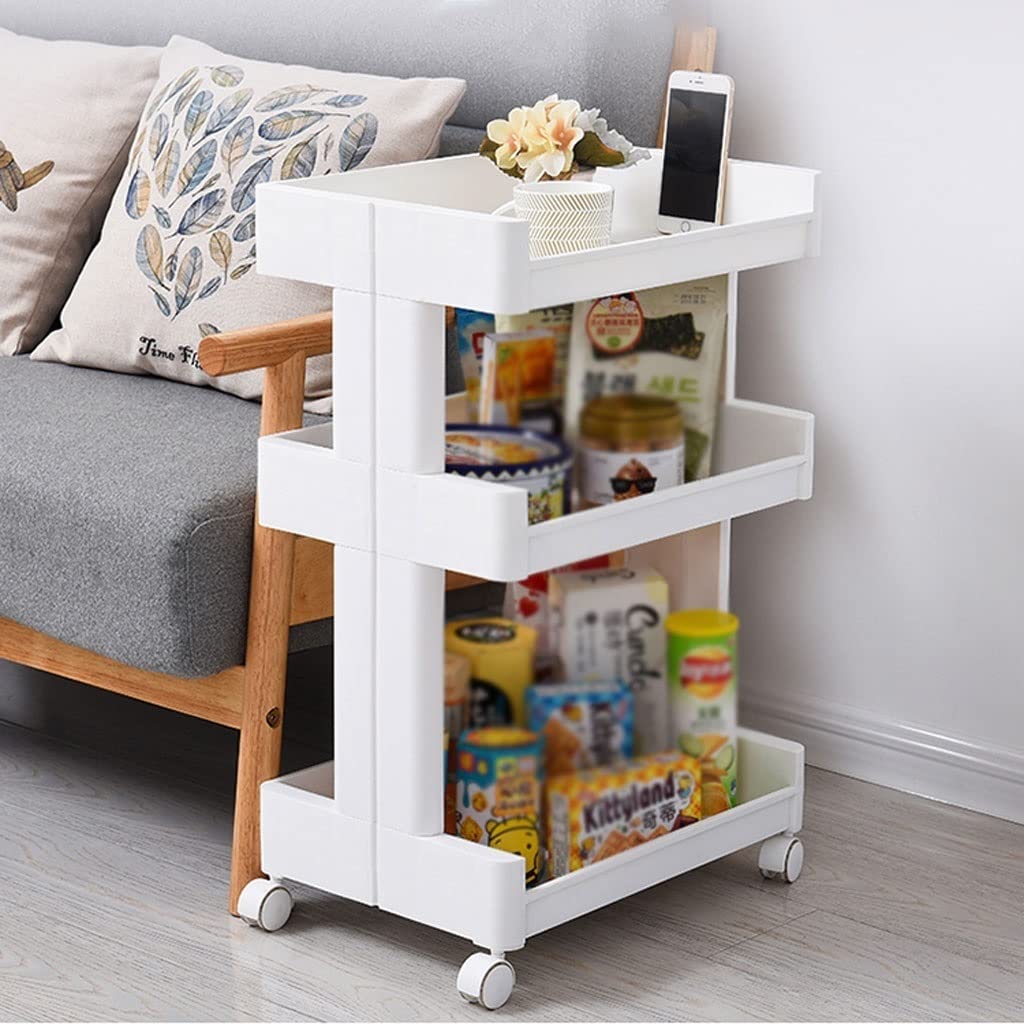 Stand di Stampa per Ufficio Portapattonaggio mobile portaoggetto stampante portache portapacchi staccabile con shelf shelf shelf shelf puleggia for la cucina for la camera da letto d'ufficio Staffa Sc