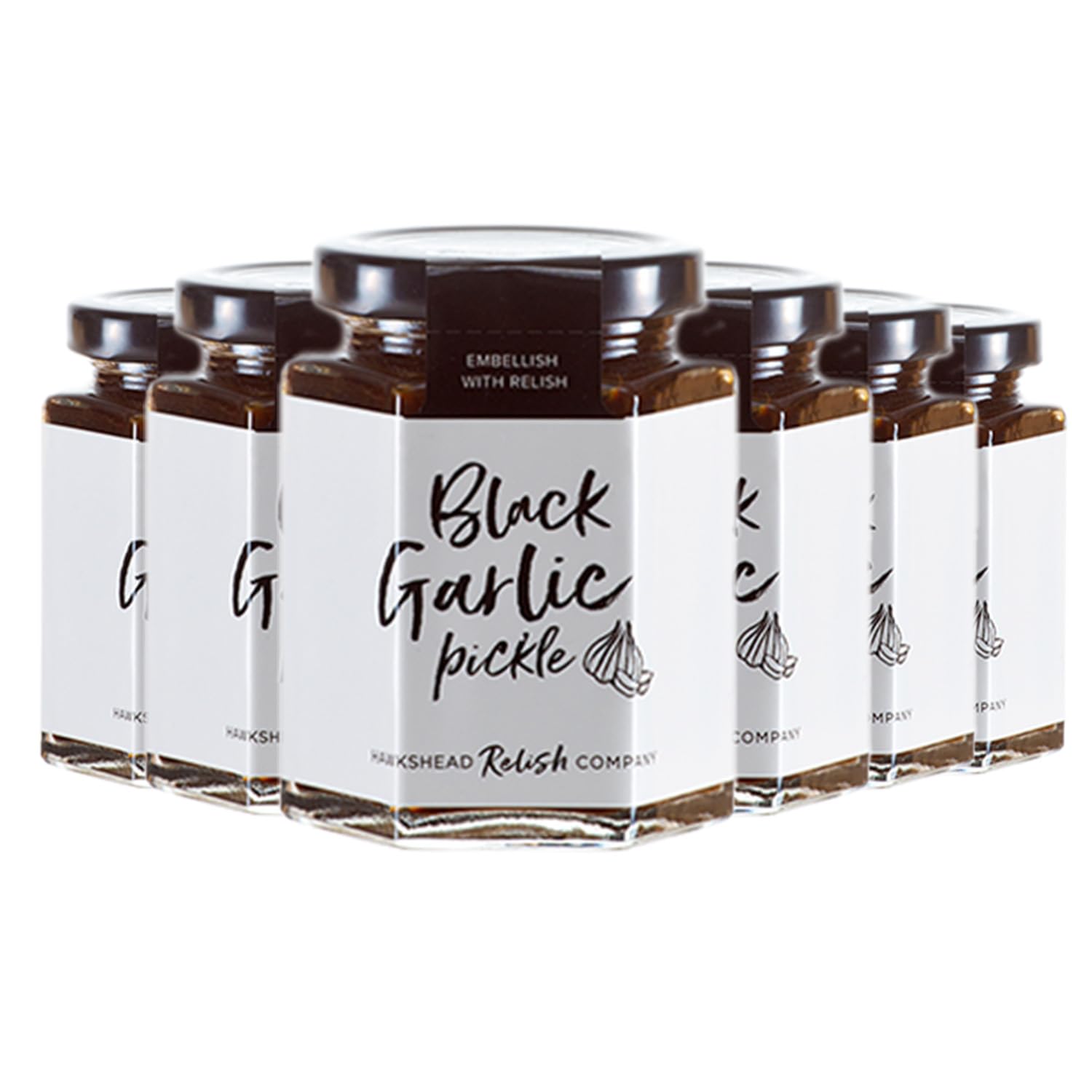 Hawkshead Relish Company – Black Garlic Pickle 220g (Pack of 6)