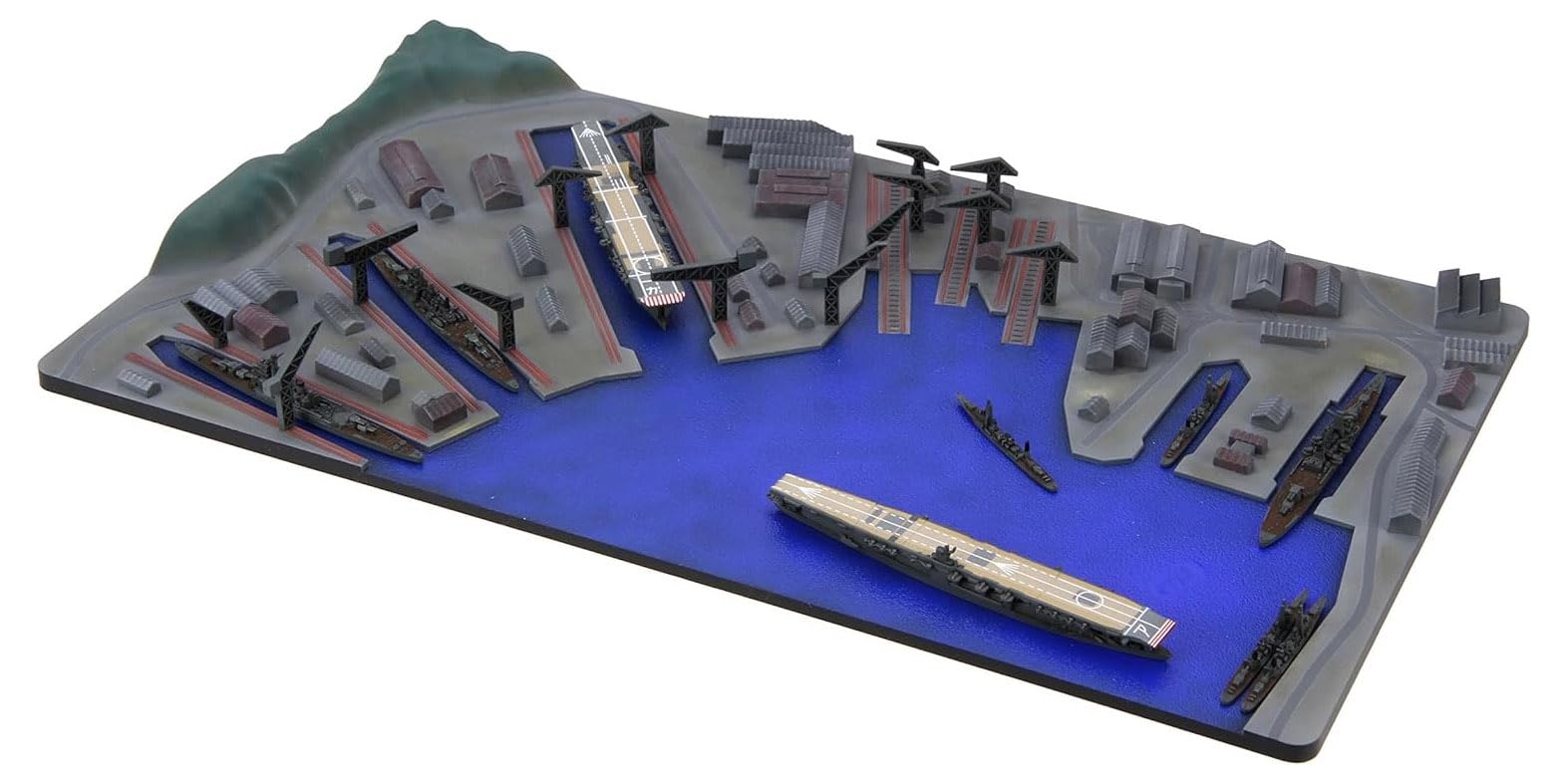 フジミ模型 1/3000 集める軍港シリーズ No.2 佐世保軍港 プラモデル 軍港2 ggw725x Amazon | 1/3000 集める軍港シリーズ No.2 佐世保軍港
