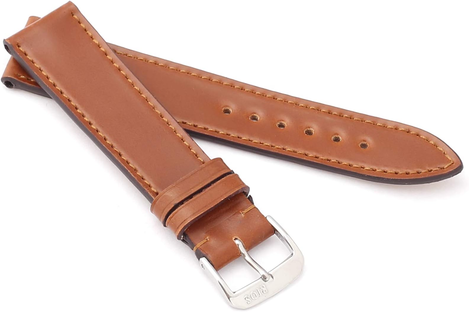 Unisex Watch Strap Shell Cordovan Model Seattle 18 mm