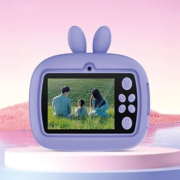 Torima TRM-CMR18 Purple Digital Video Photo Kids Camera Instant Thermal Picture Paper Printed Printer
