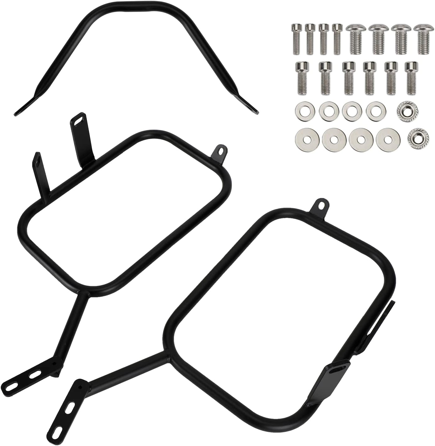 Saddlebag Mount Bracket, Luggage Rack Side