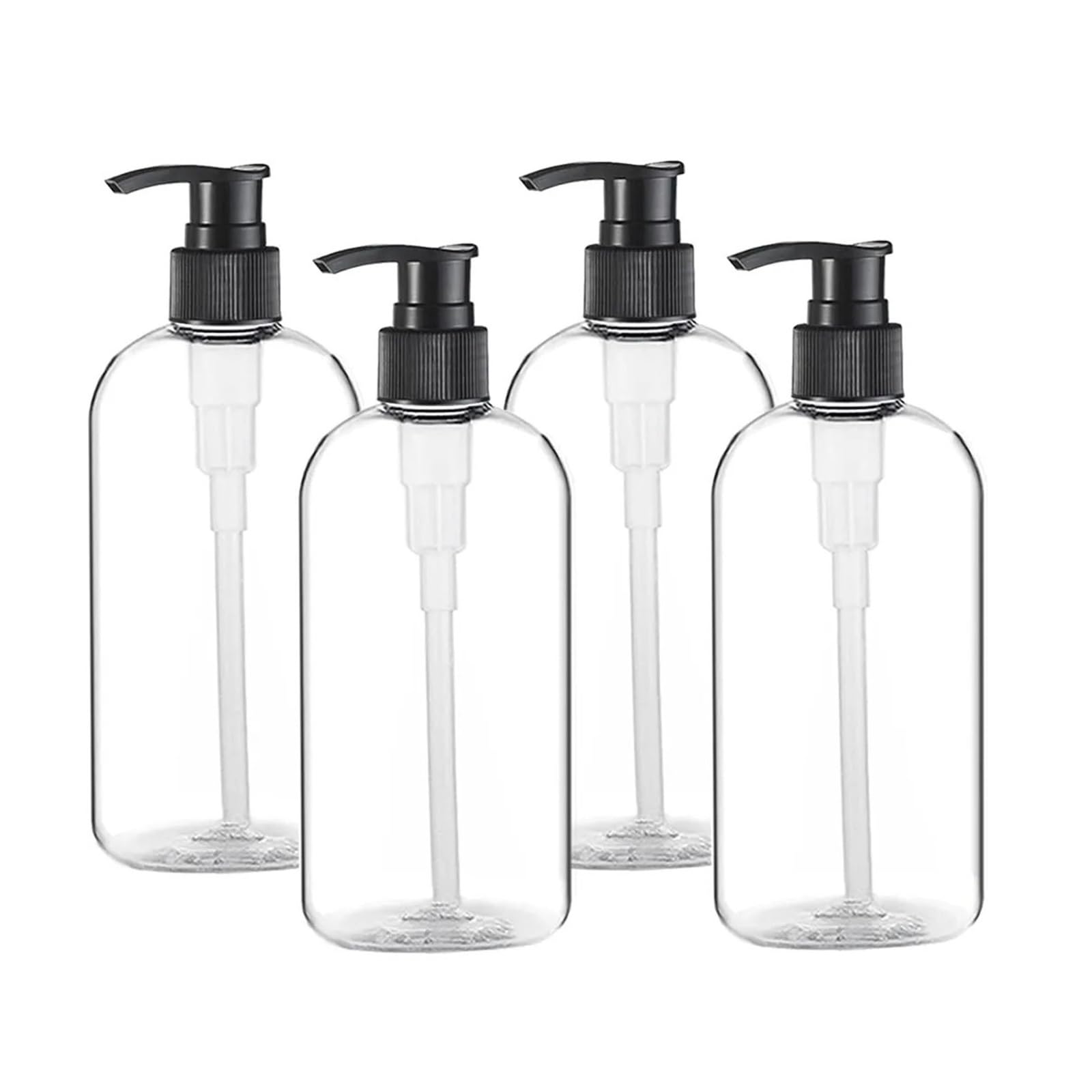 SKPVPOKOYL Empty Plastic Pump Dispenser Bottles Portable Shampoo Refillable Containers(500ml)