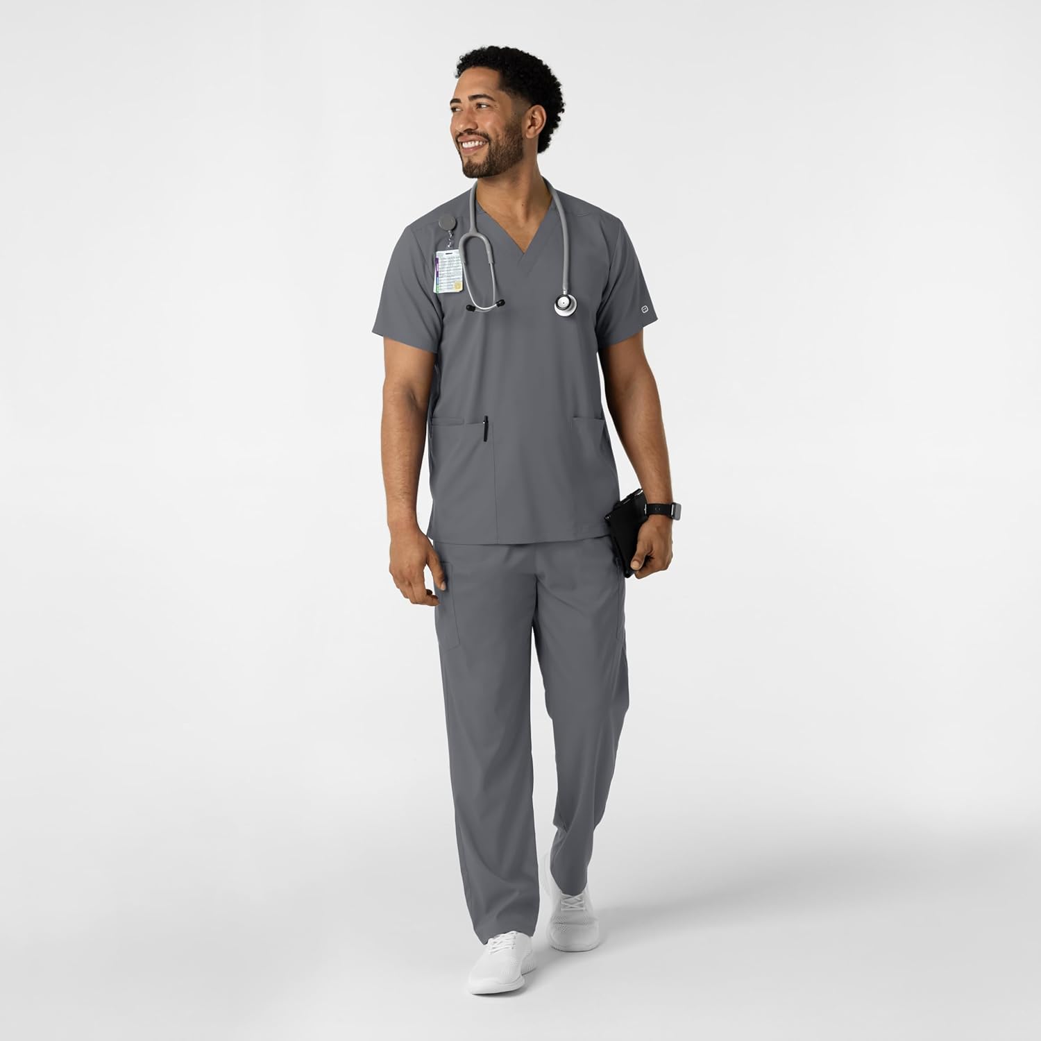 Wink Unisex-Adult Scrub Top - Image 3