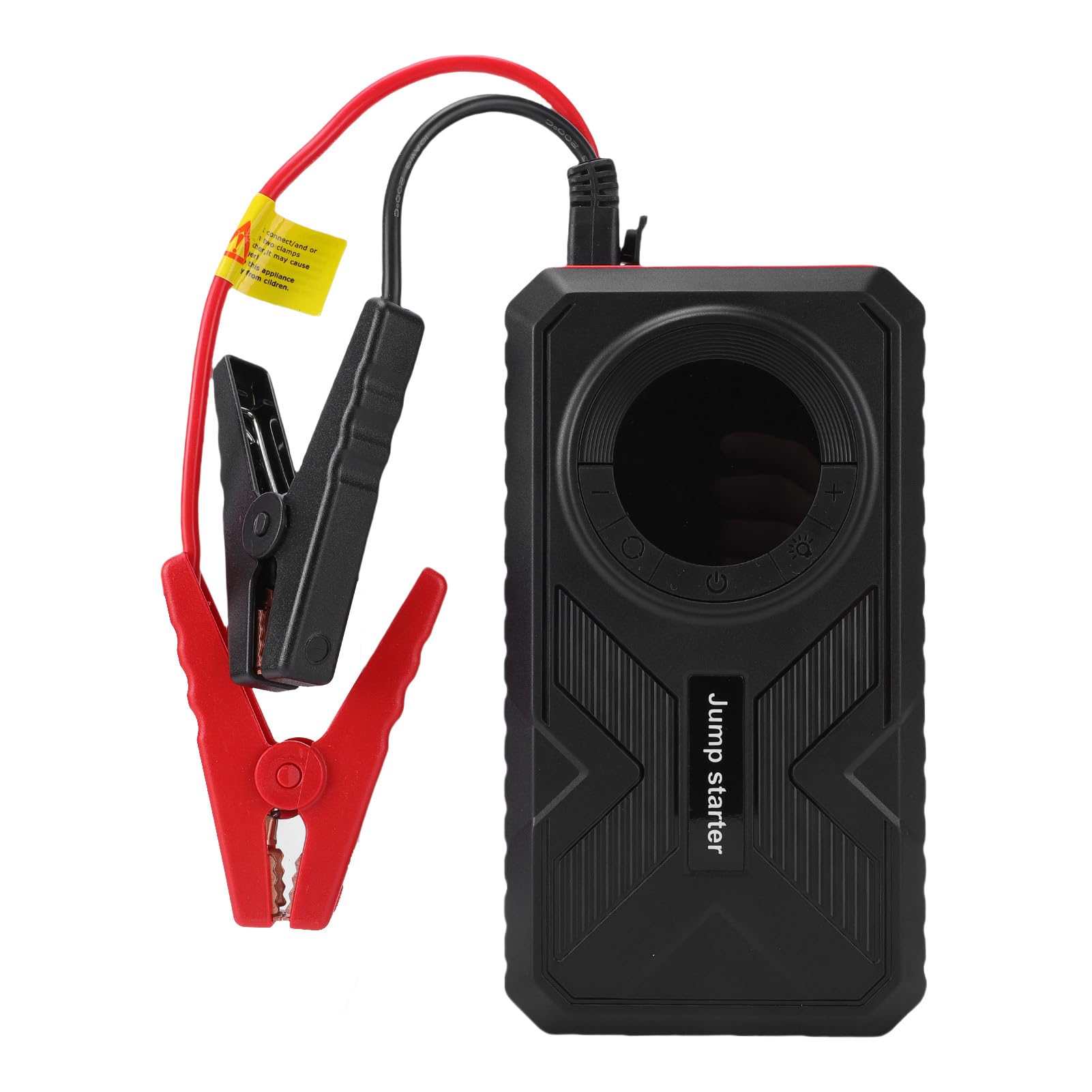 Jectse Arrancador de Coche, 2000 A con Batería de 18000 MAh, Compresor de Aire de 150 PSI, Batería Externa, Linterna LED, para Arranque de Emergencia de Vehículos de 12 V, Camiones,