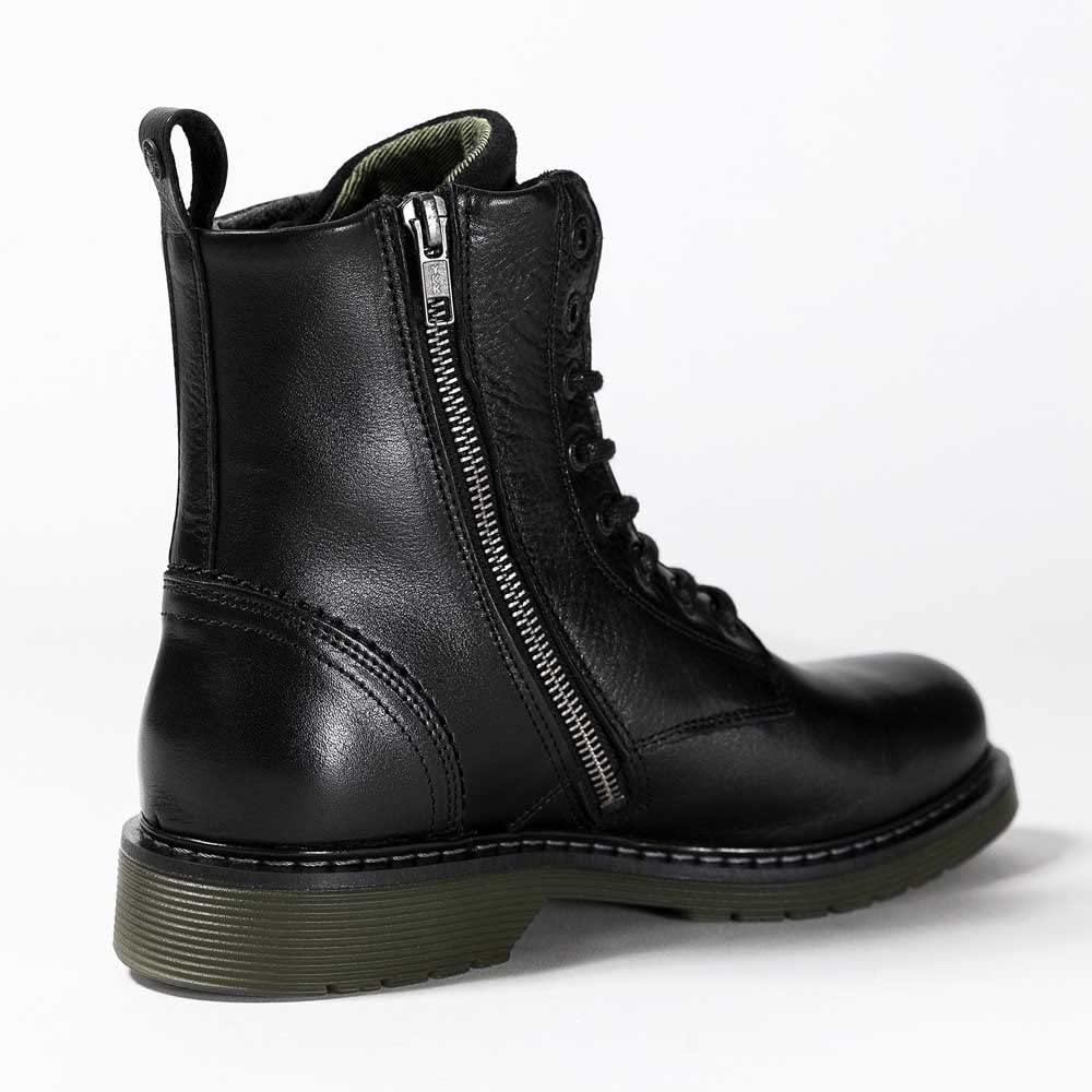 John Doe Motorradschuh Sixty | XTM| Threepoint Protection | Lederstiefel aus Rindsleder | Rutschfeste Sohle