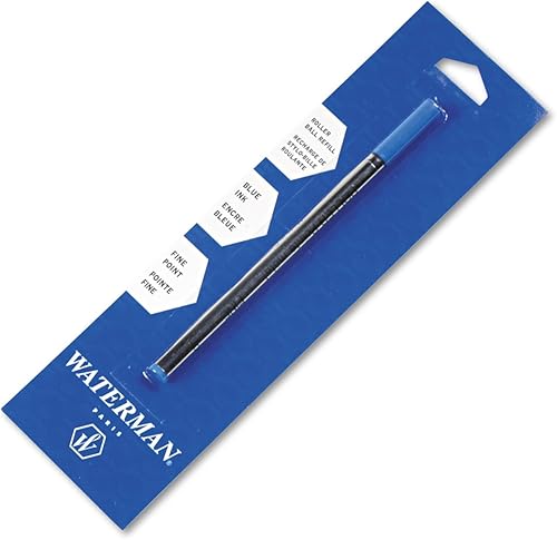 Waterman 540961 - Recambio de punta fina para bolígrafos de punta fina, tinta azul