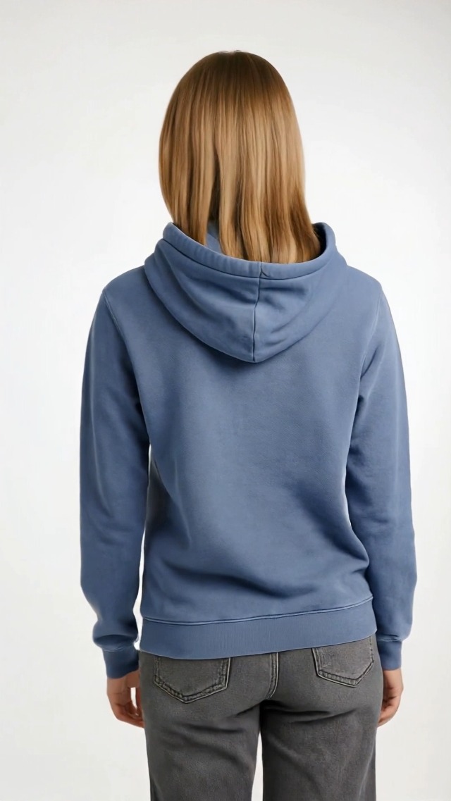 Milltex 417 Pigment Dyed Cotton Pullover Hoodie for Both Men and