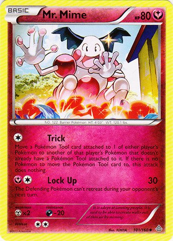 Pokemon - Mr. Mime (101/160) - XY Primal Clash