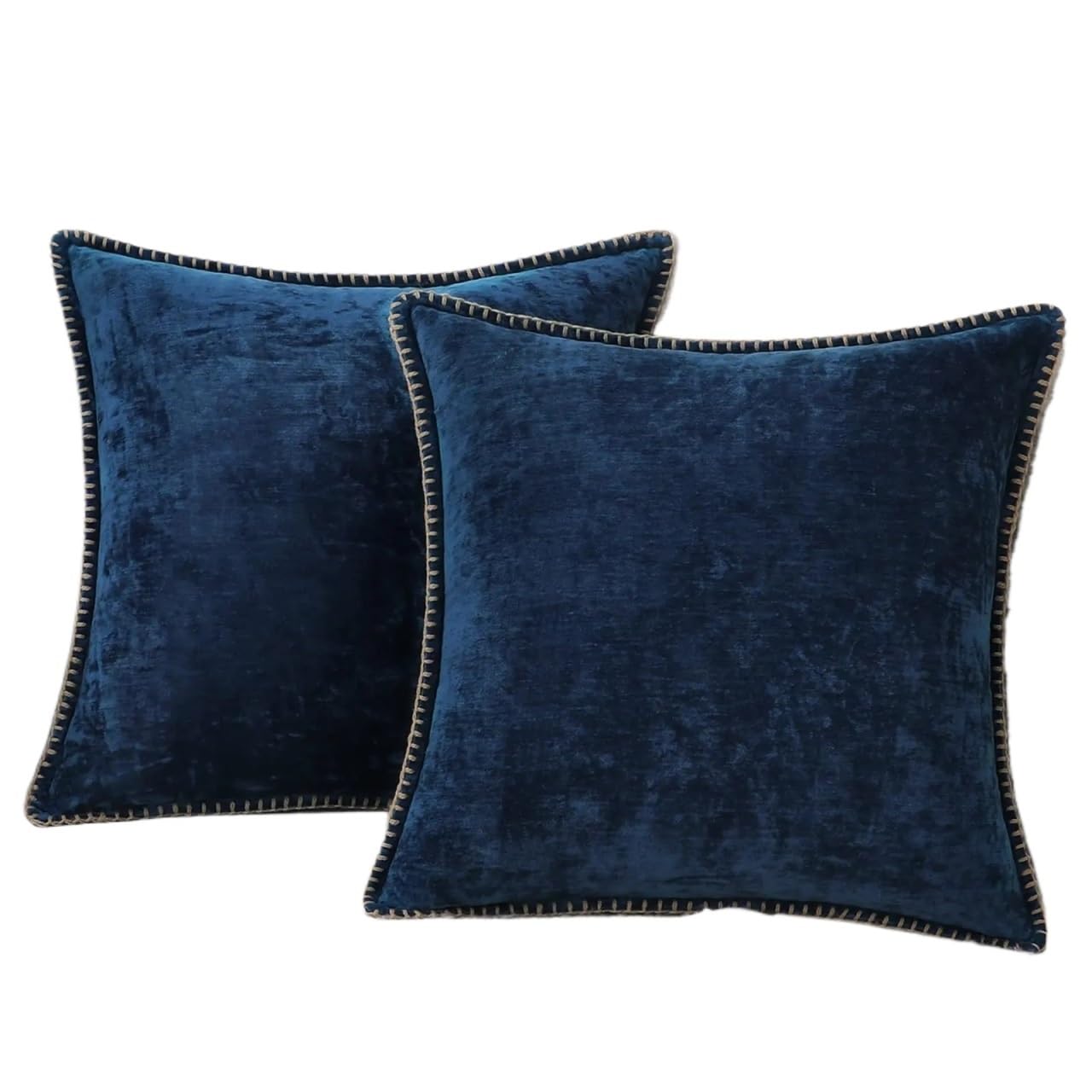 XPJYUA Chenille Pillow Covers Chenille Cushion Cover 45x45 Pillow 40x40cm Sofa Decorative Throw Case Soft For Living Room Decor﻿(Type 5,22x22inch(55x55cm))