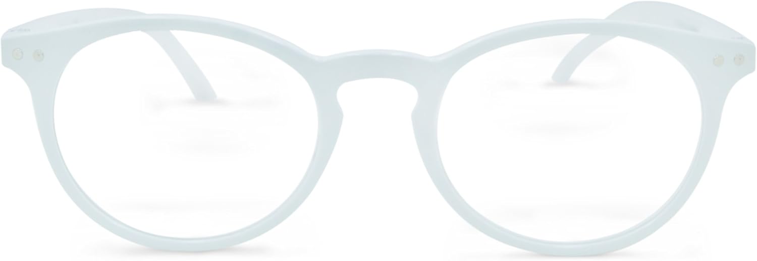 In Style Eyes Flexible Readers Reading Glasses - Full-Rimmed, Classic Round Lightweight Frame - Non-Polarized Lens