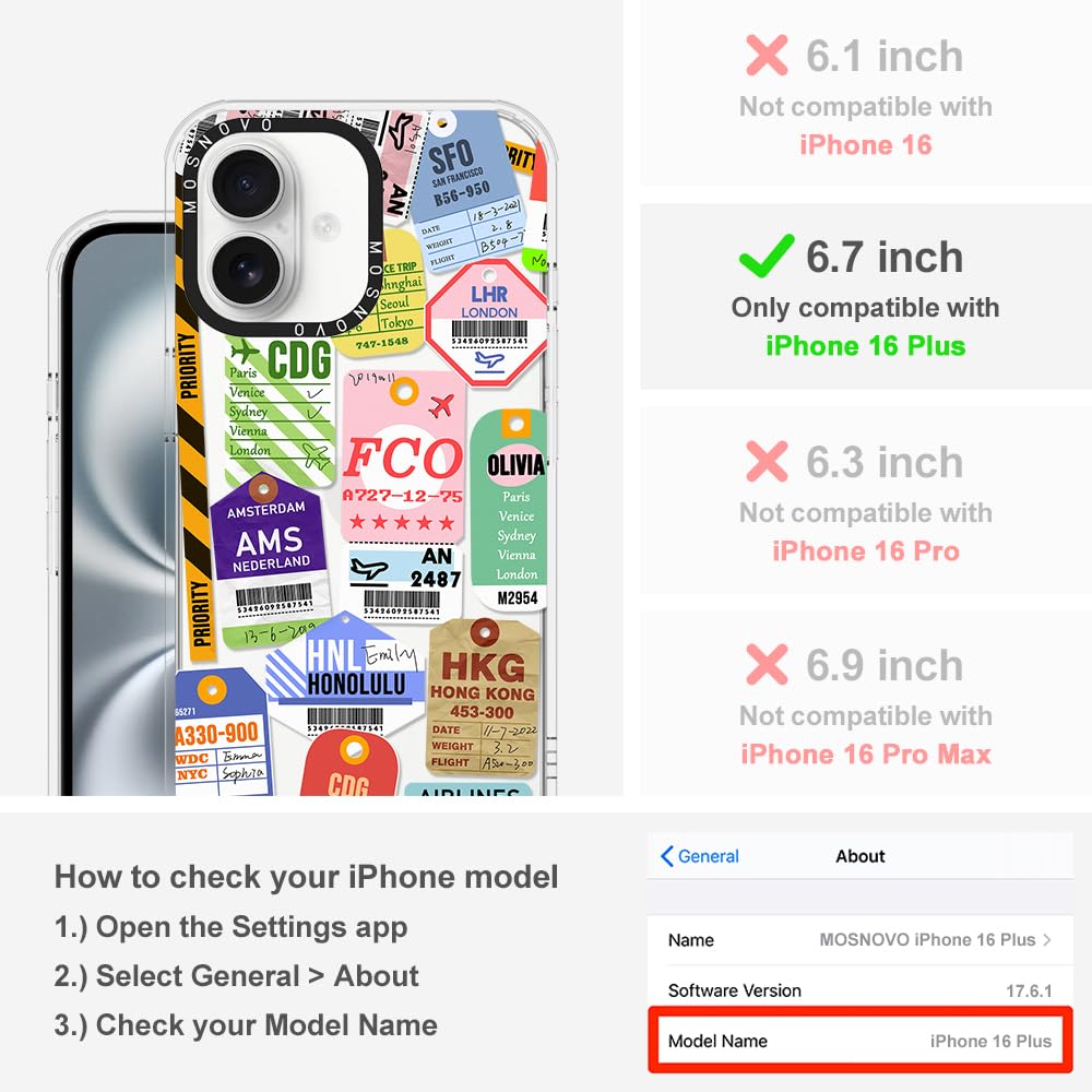 MOSNOVO Case for iPhone 16 Plus - Image 2