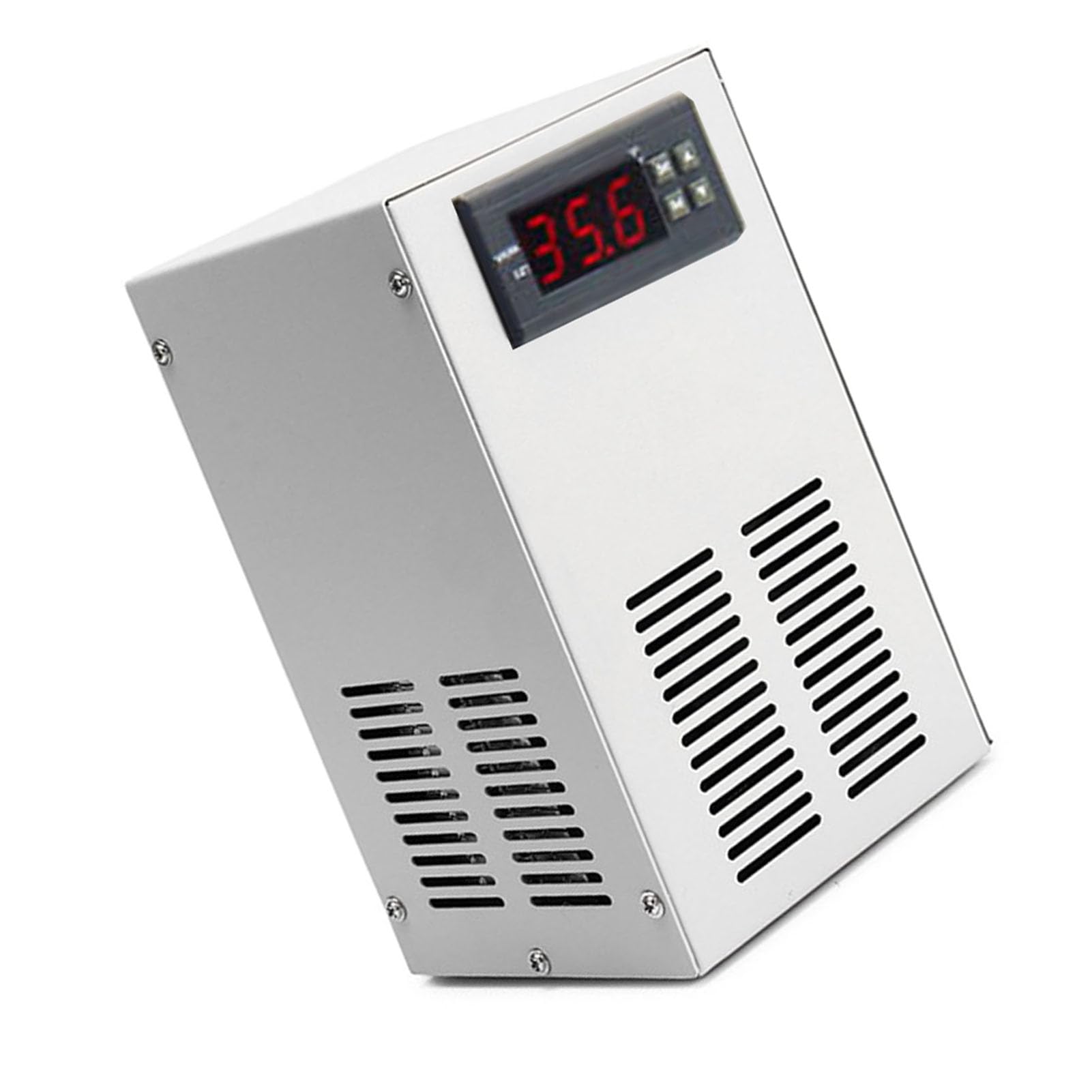 Haofy Enfriador de Acuario, Capacidad de 20 litros, Ultra Silencioso con Termostato Inteligente para un Control Preciso de la Temperatura, Enfriador de Tanque de Peces para Apartamentos Pequeños,