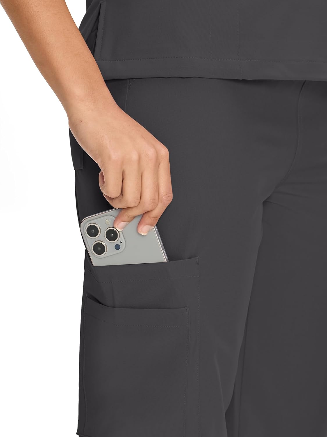 COZYFIT Scrubs for Women Set Medical Uniform - V-Neck Top & Straight Leg Pants with 9 Pockets, Unisex Workwear COZY SCRUBS - Image 5