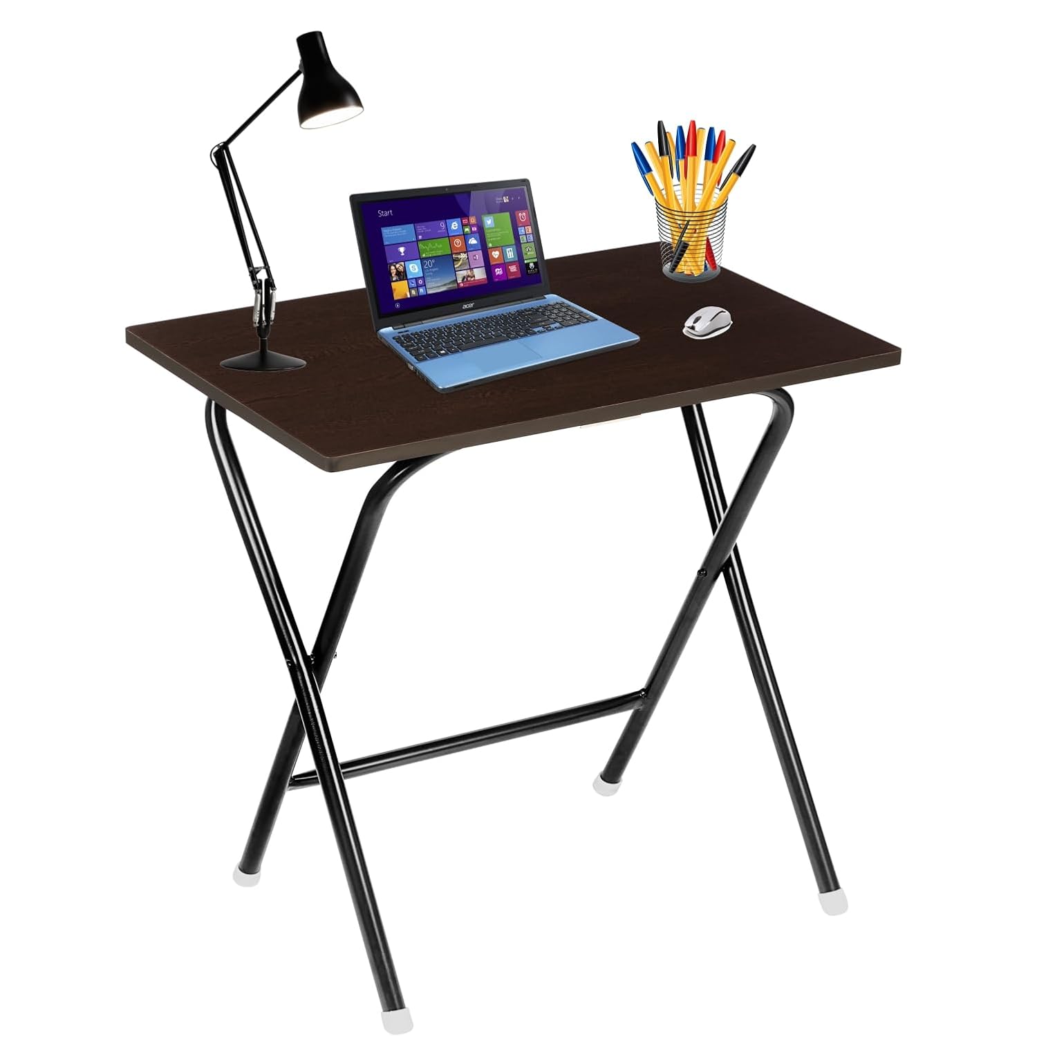 SARA Vision Metal Folding Computer Work from Home Table for Laptop