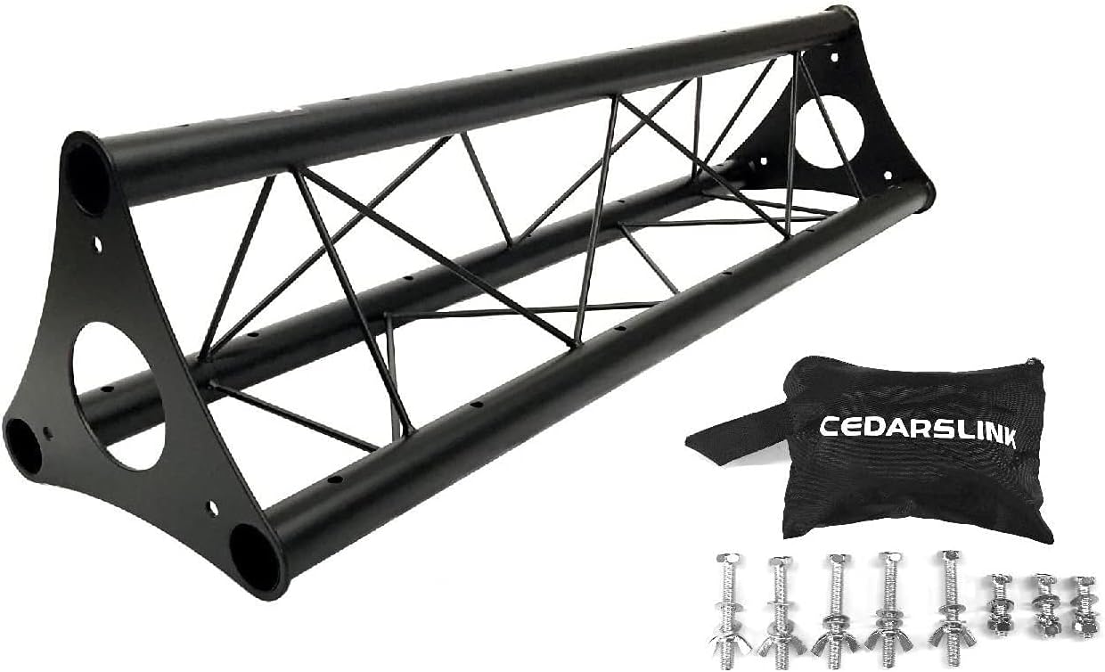 3' Wide Triangular Trussing Mobile DJ Lighting Bolt Truss System Triangles