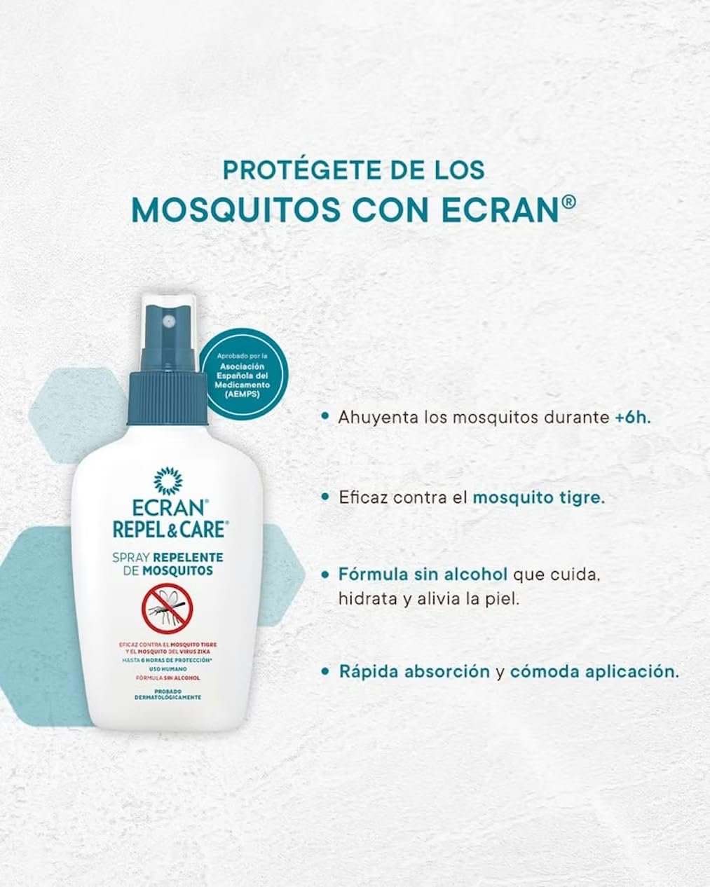 Ecran Repel&Care Mosquitos Vapo 100 Ml