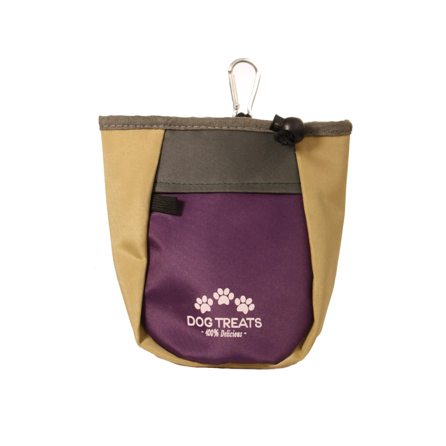 Bolsa de merienda, adiestramiento y premios para Perros. Cuenco portátil para comida