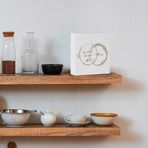 Miniatura 4 de Letrero de café para cocina, cafetería, bar, café, bar, decoración para el hogar, oficina, cocina, escritorio, decoración divertida de escritorio de