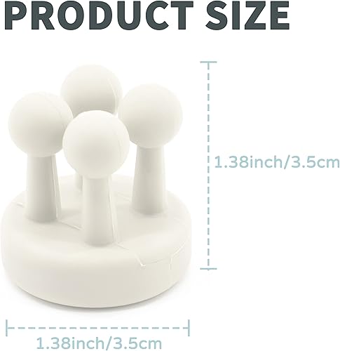 Miniatura 7 de 4 soportes de silicona para cepillos de dientes, gancho multifunción, impermeable, autoadhesivo, para cepillo de dientes, soporte para enchufe de