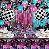 Decoración de fiesta de cumpleaños de música, accesorios para fiestas de redes sociales