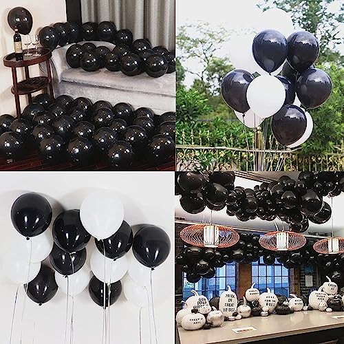 Image of AR GIFTZADDA 51 Pcs Happy Birtrhday Black & White Balloon Kit, Party Decorations for Boys Girls Kids Husband Wife Dad Mom Theme Party (HBD Theme)
