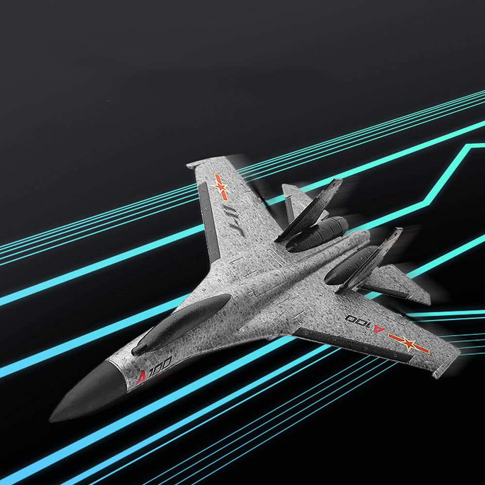 Aereo RC, Aliante Telecomandato A Tre Canali Ad Ala Fissa, Modello di Aeroplano, Modello di Aeroplano Telecomandato, Alimentazione Bimotore A Spinta Posteriore, Giroscopio A 6 Assi Integrato