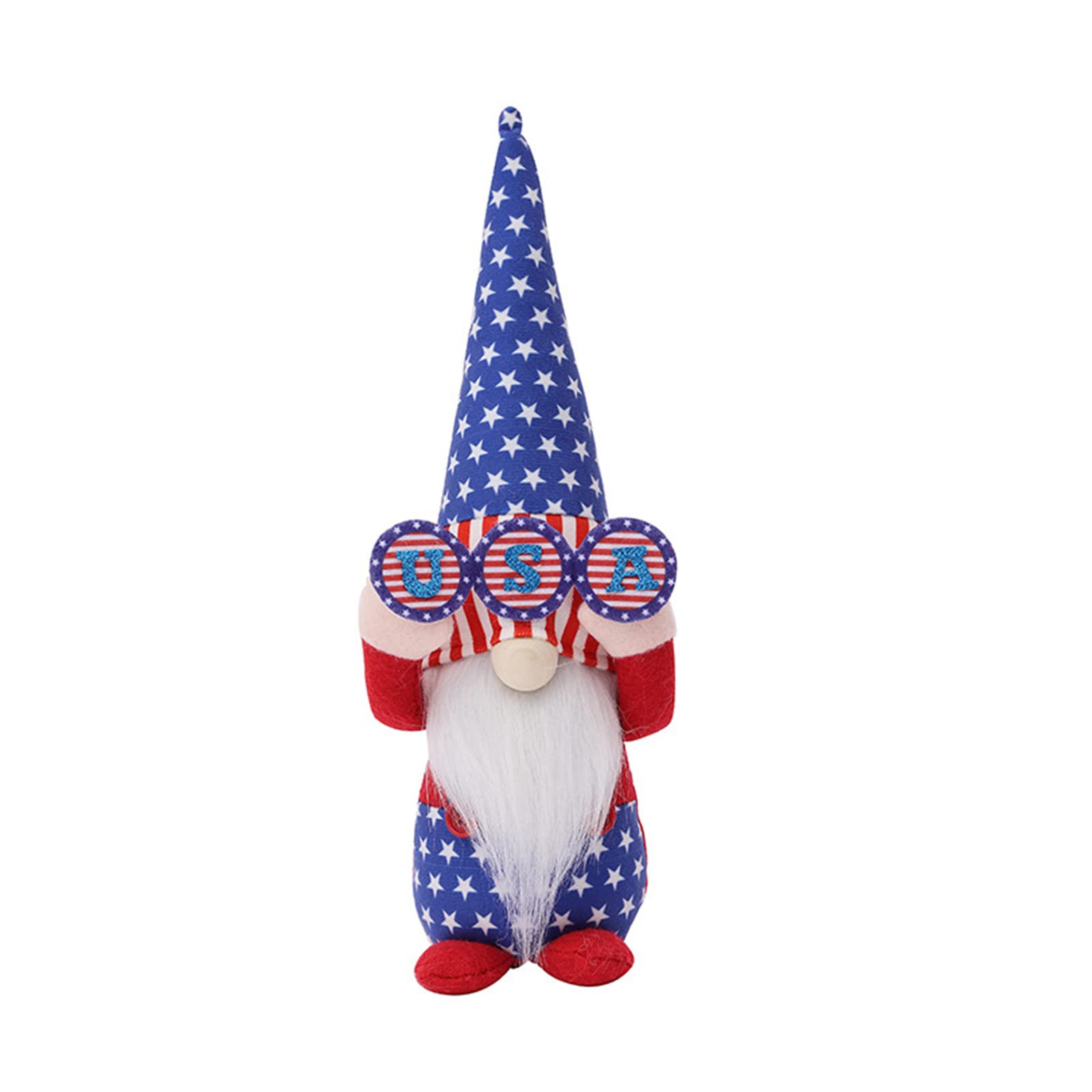 Kalttoy Independence Day Stripe Star Hat Desktop Party Background Decoration for Wedding Birthday Festival Party Independence Day Decor
