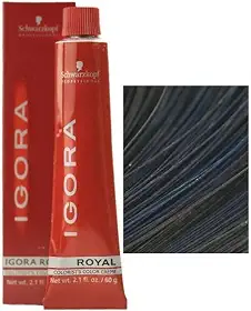 Igora Royal Tintura - 1.1 - PRETO AZULADO