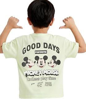 Max Boys Mickey Mouse Print T-Shirt Price In India