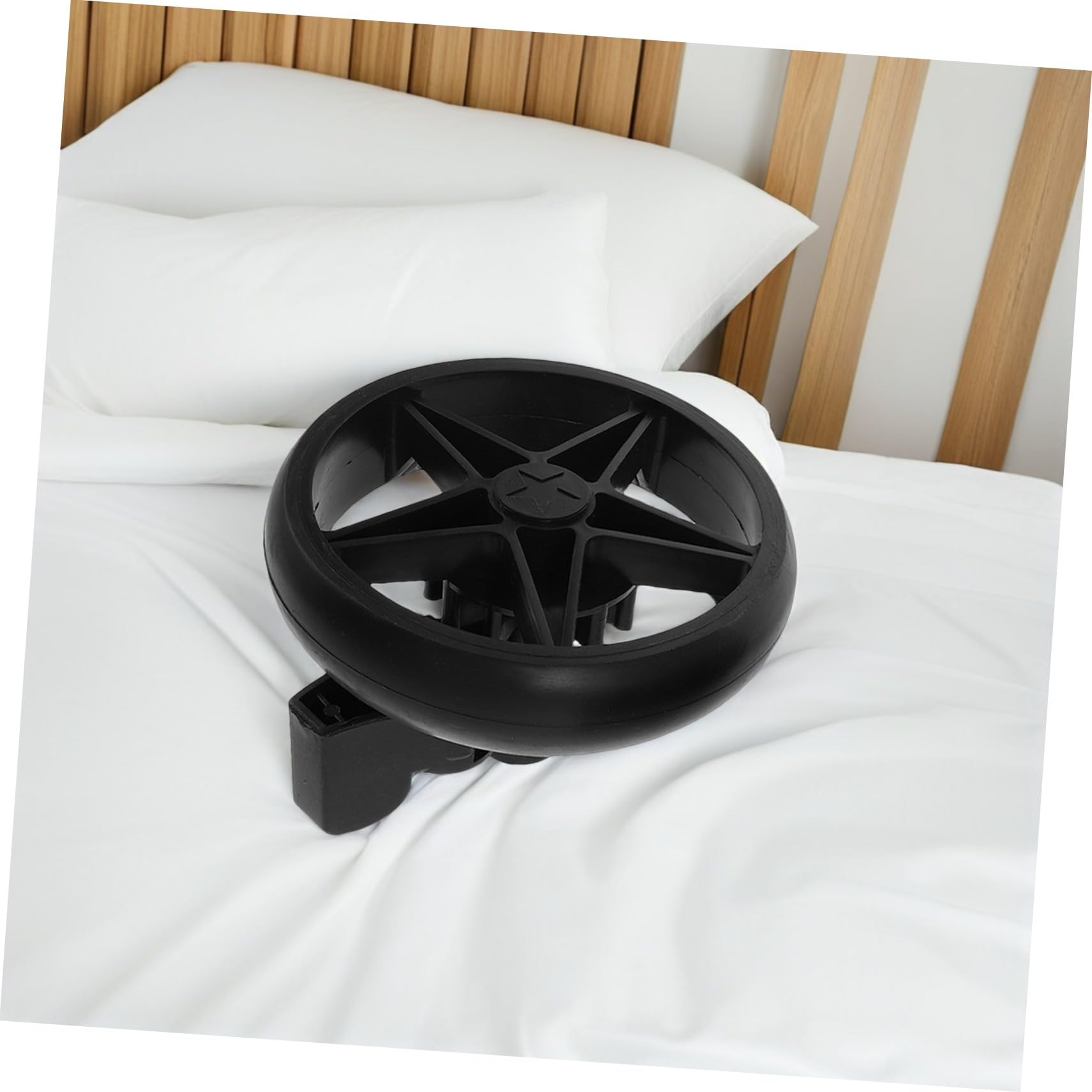 2 Pièces accessoires de poussette roues pivotantes roulettes pivotantes Black