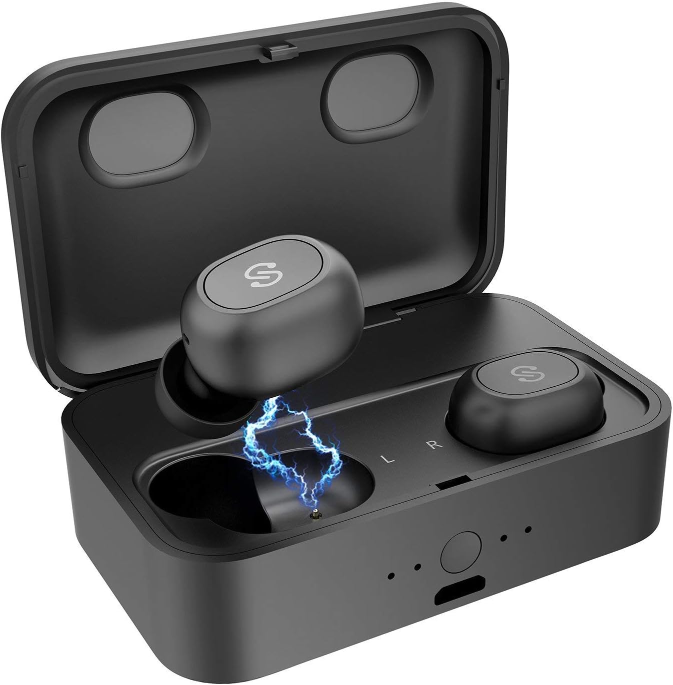 SoundPEATS Bluetooth Headphones Wireless Headset Stereo Neckband Sport Earbuds with Mic (10 Hours Play Time, Bluetooth 4.1, Sweatproof) - [Upgraded Version of Q900]