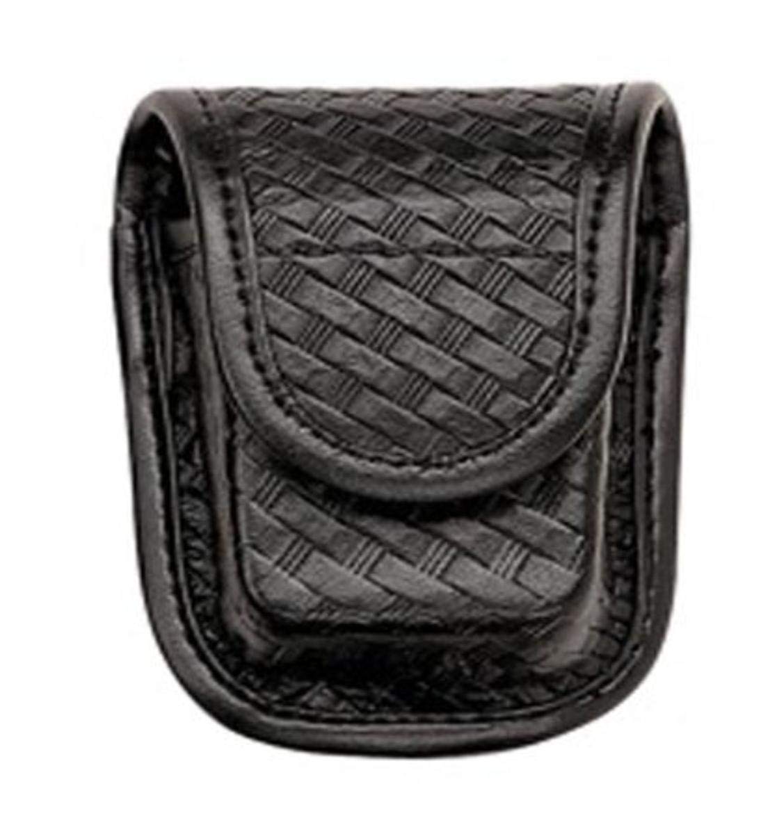 Bianchi AccuMold Elite Hidden Snap 7915 Pager or Glove Pouch (Basketweave Black)