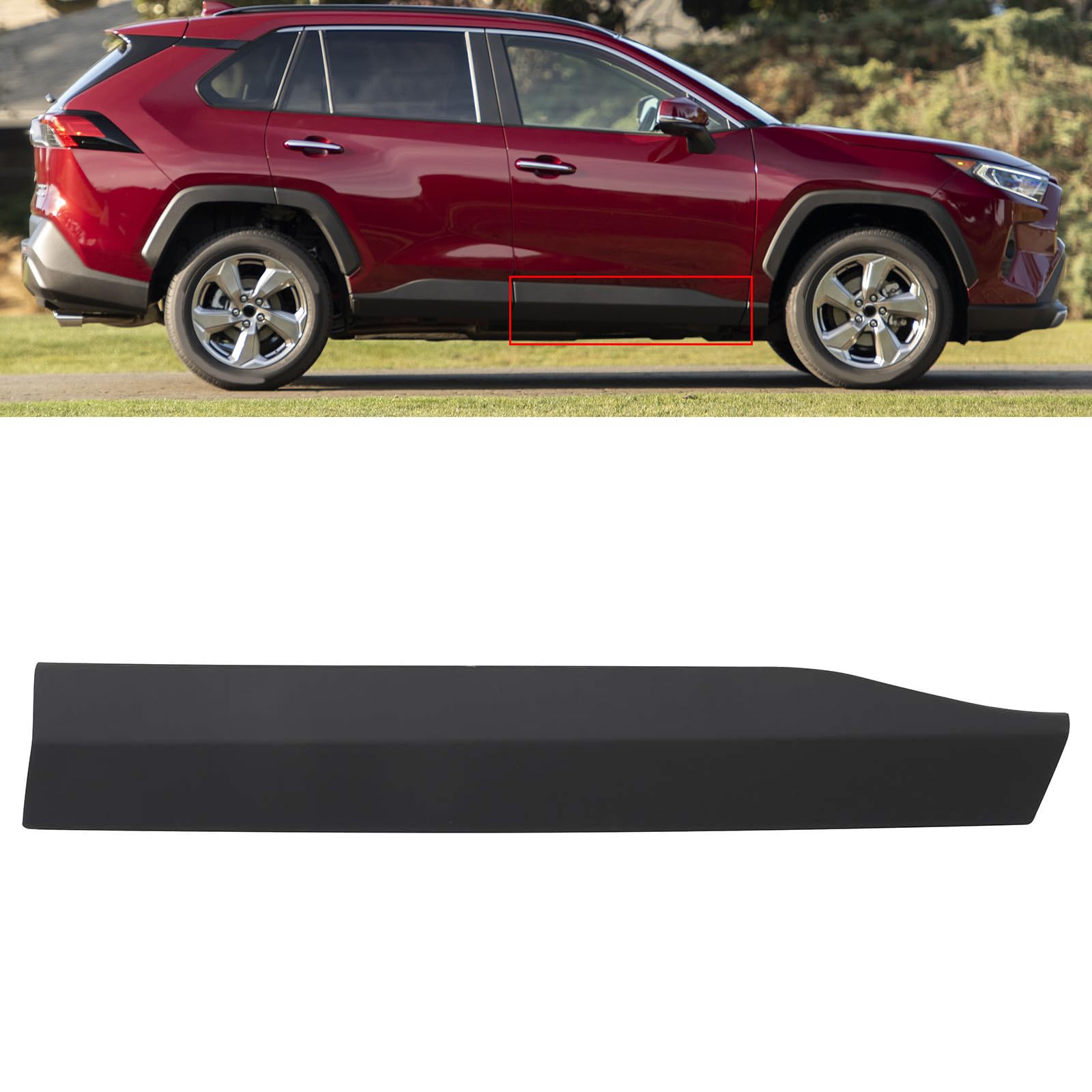 Amazon.com: FSHero Riding Front Right Door Lower Molding Trim Fit