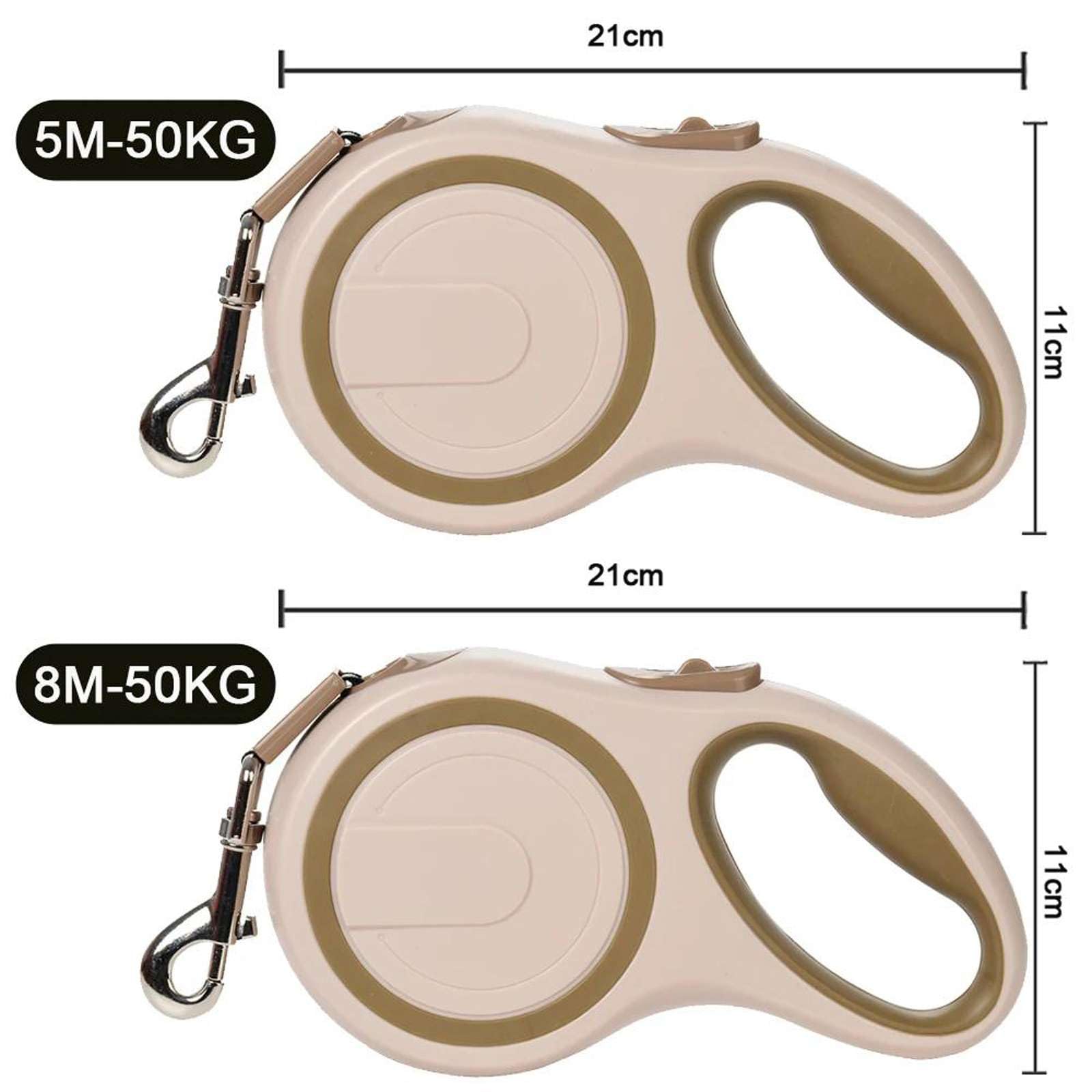 5M 8M 50kg Correa para Perros retráctil Perros Grandes Correa Extensible Larga Fuerte Cachorro Ruleta Correa Accesorios para Mascotas